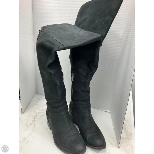 Boots Knee Heels By Vince Camuto In Black, Size: 7.5