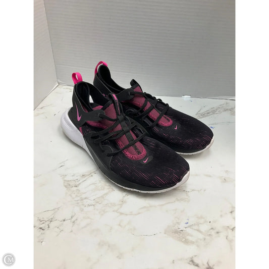 Shoes Athletic By Nike In Black & Pink, Size: 10