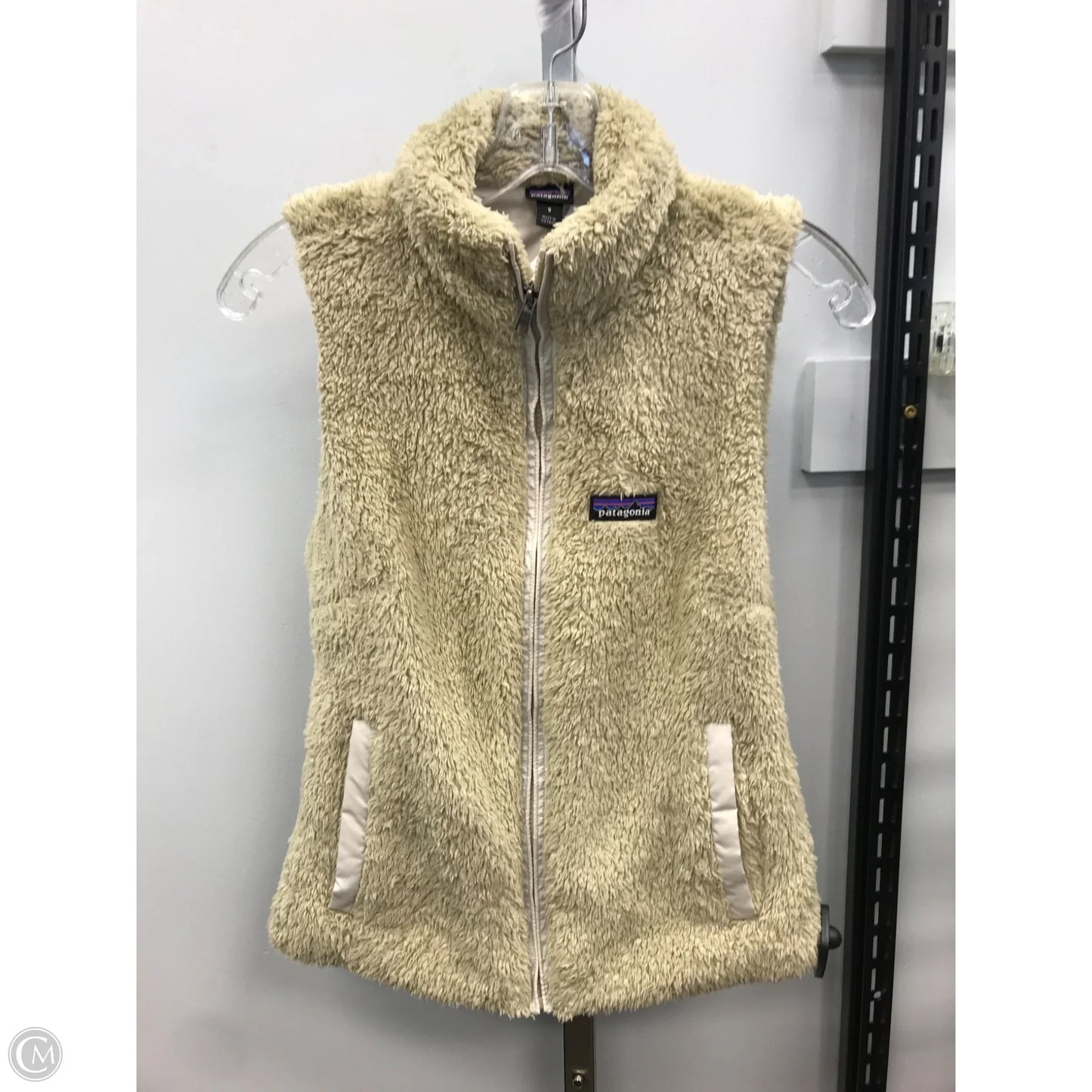 Vest Faux Fur & Sherpa By Patagonia In Tan, Size: S
