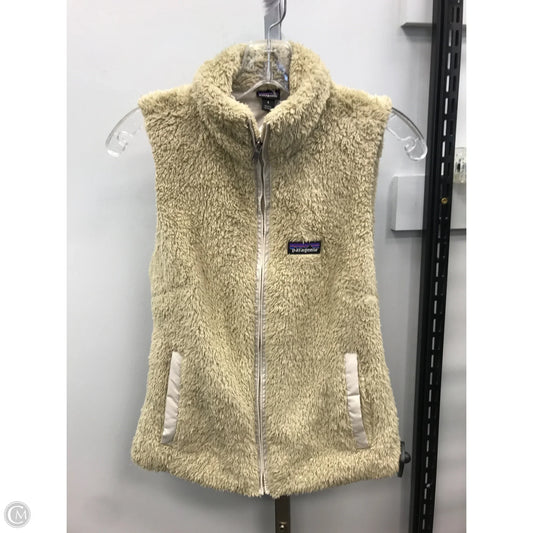 Vest Faux Fur & Sherpa By Patagonia In Tan, Size: S