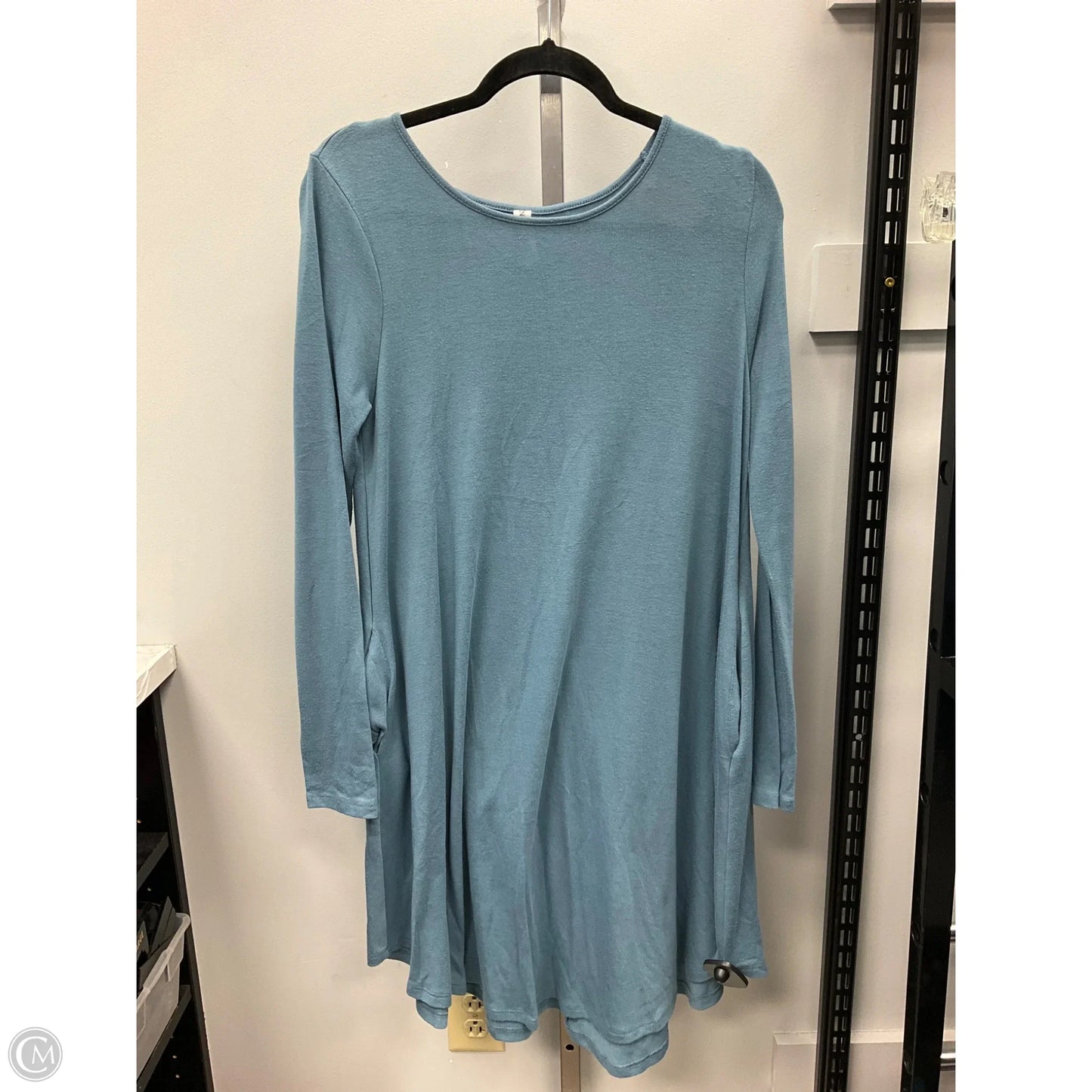 Dress Casual Midi By Zenana Outfitters In Blue, Size: M