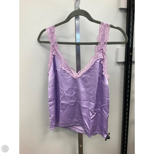 Tank Top By Fashion Nova In Purple, Size: M