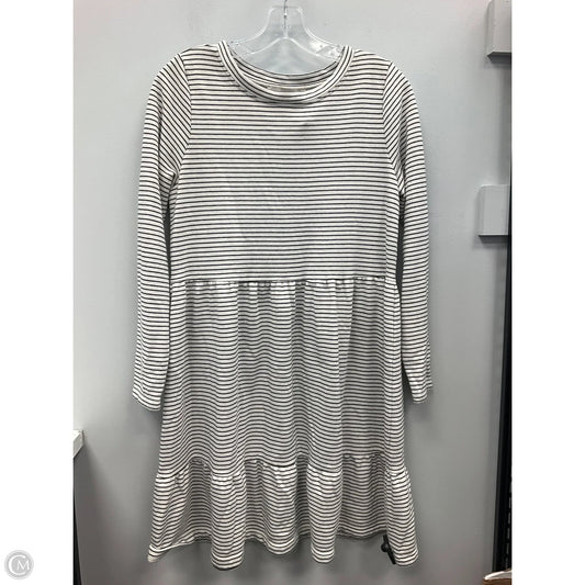 Dress Casual Short By Loft In Striped Pattern, Size: S