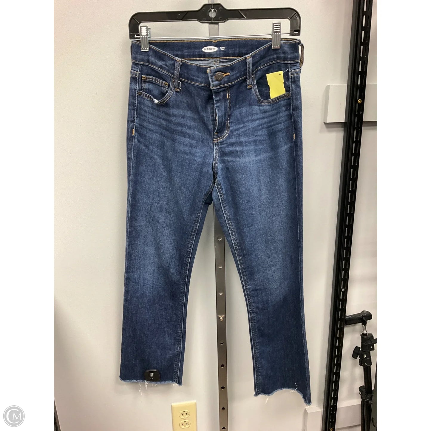 Jeans Flared By Old Navy In Blue Denim, Size: 0