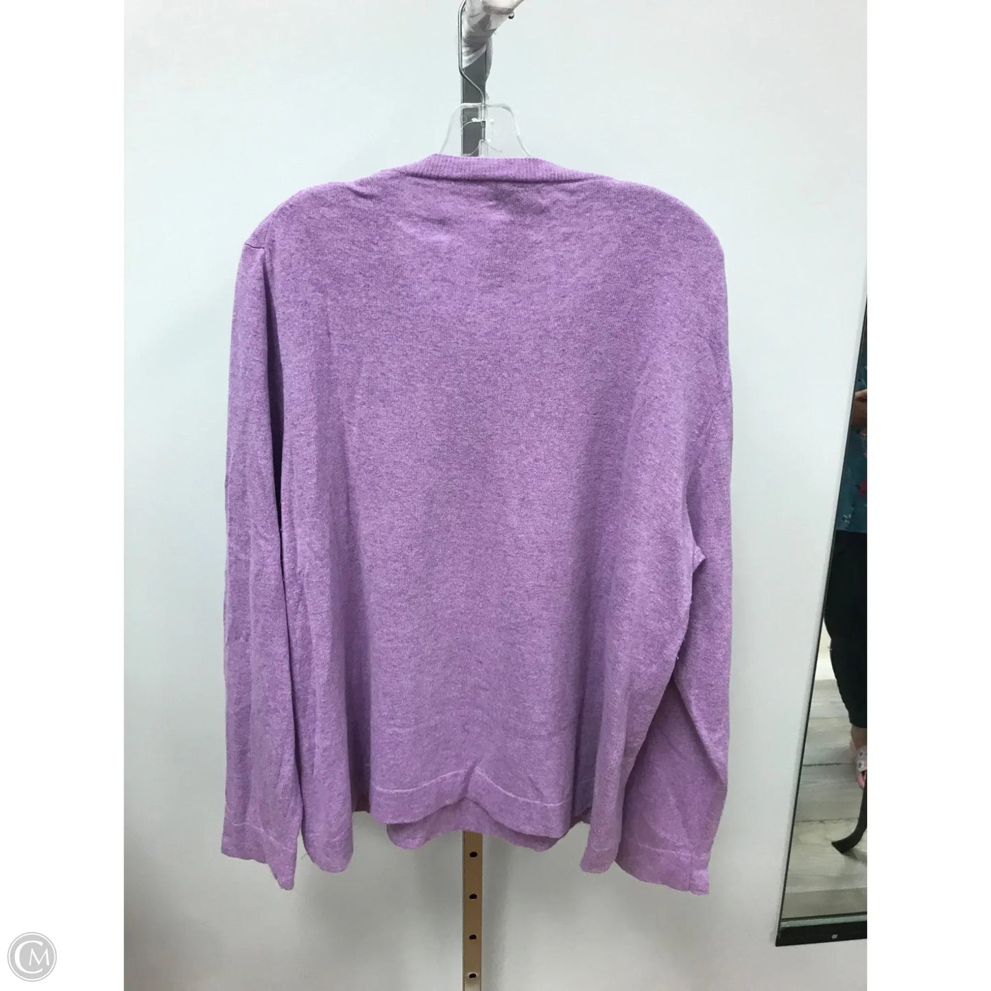 Sweater By J. Crew In Purple, Size: 2x