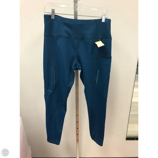 Athletic Leggings By Sweaty Betty In Blue, Size: L