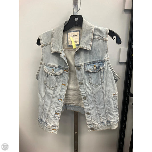 Vest Other By Sonoma In Blue Denim, Size: M