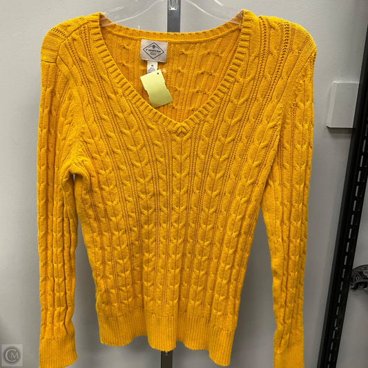Sweater By St Johns Bay In Yellow, Size: M