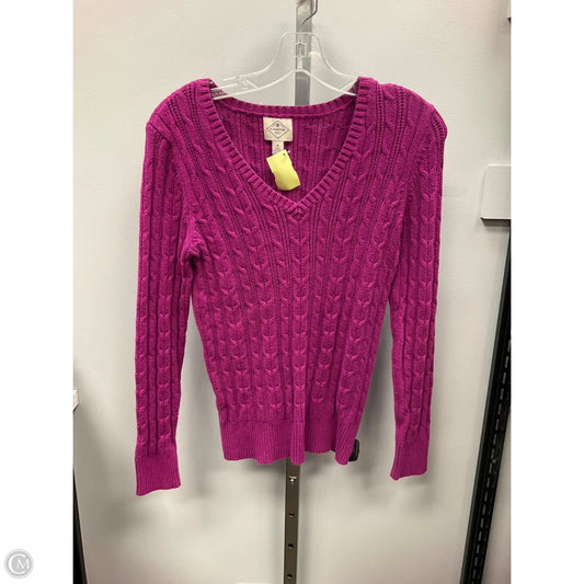 Sweater By St Johns Bay In Pink, Size: M