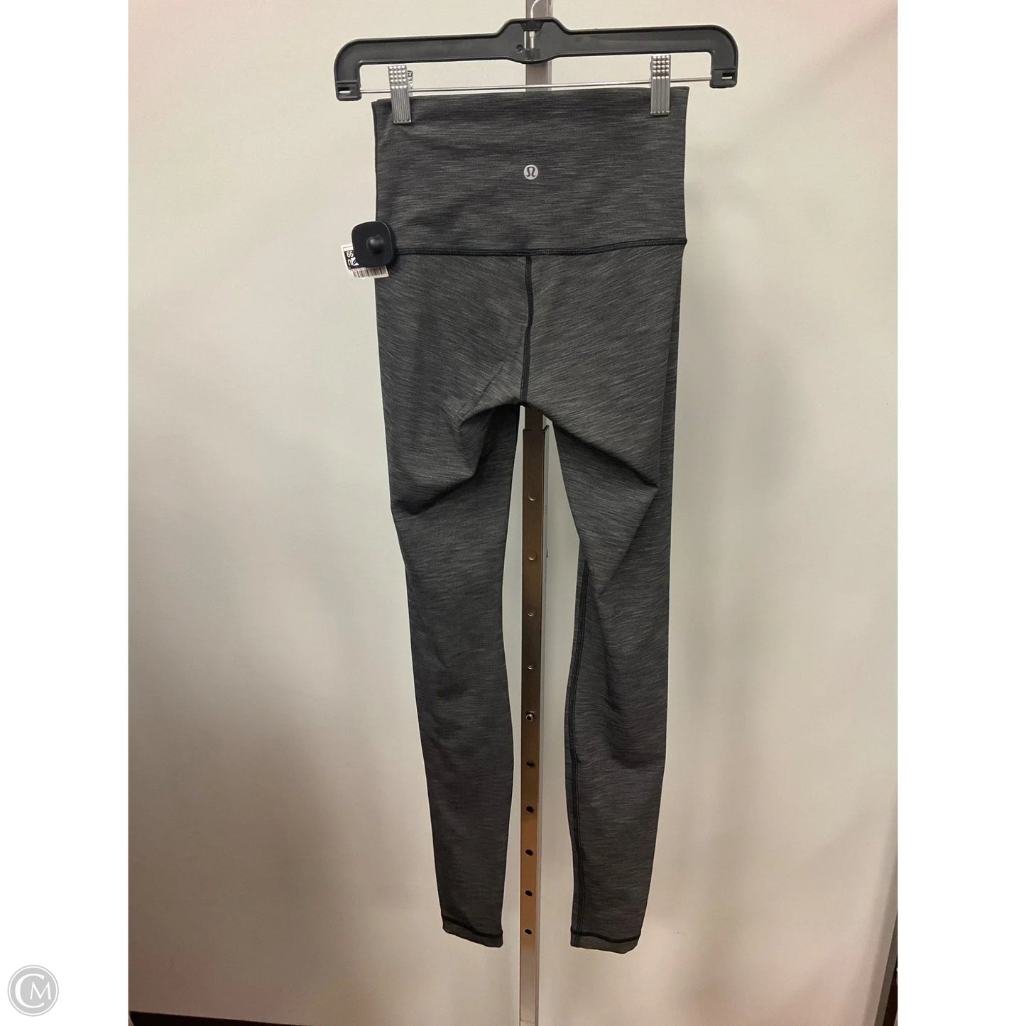 Athletic Leggings By Lululemon In Grey, Size: 4
