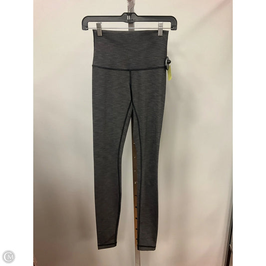 Athletic Leggings By Lululemon In Grey, Size: 4