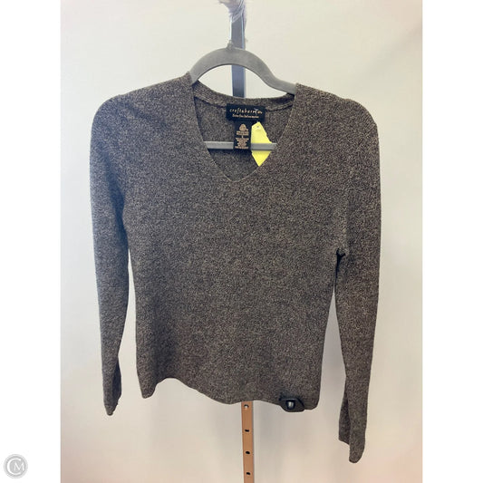 Sweater By Croft And Barrow In Brown, Size: S