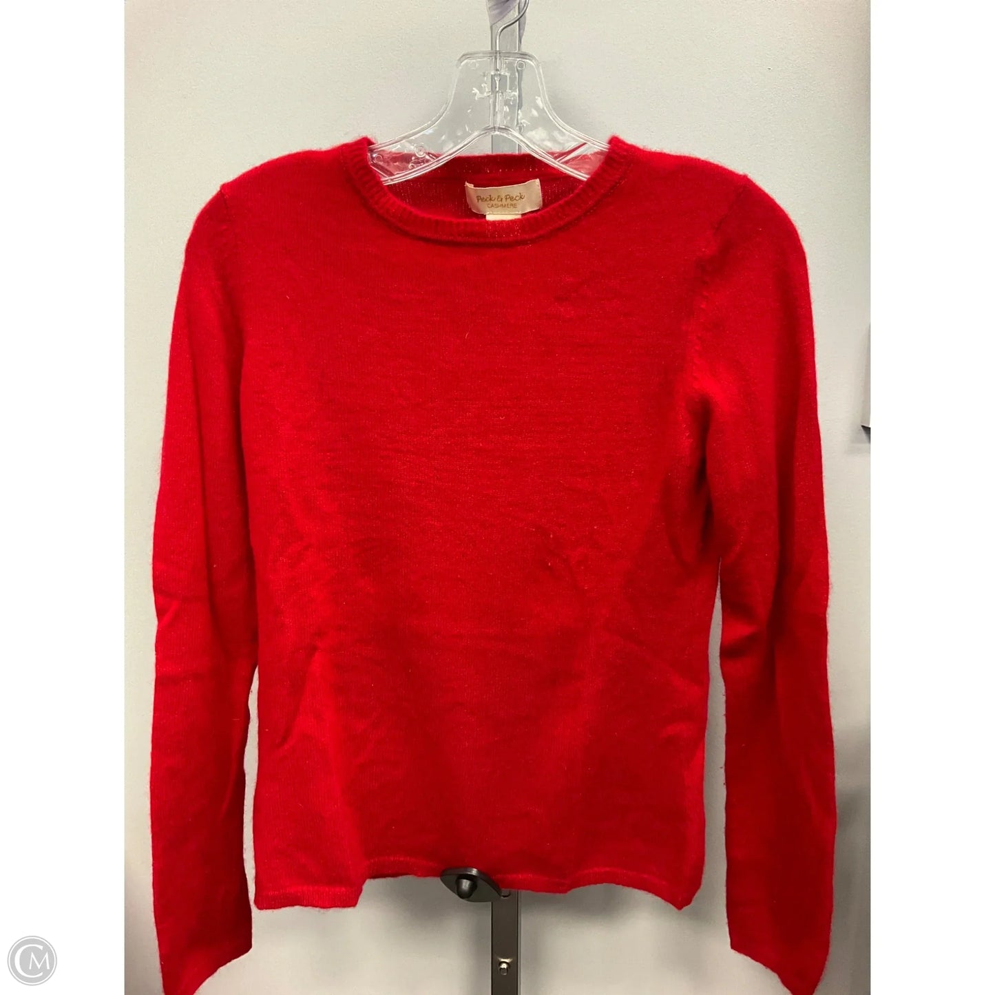 Sweater Cashmere By Peck And Peck In Red, Size: S