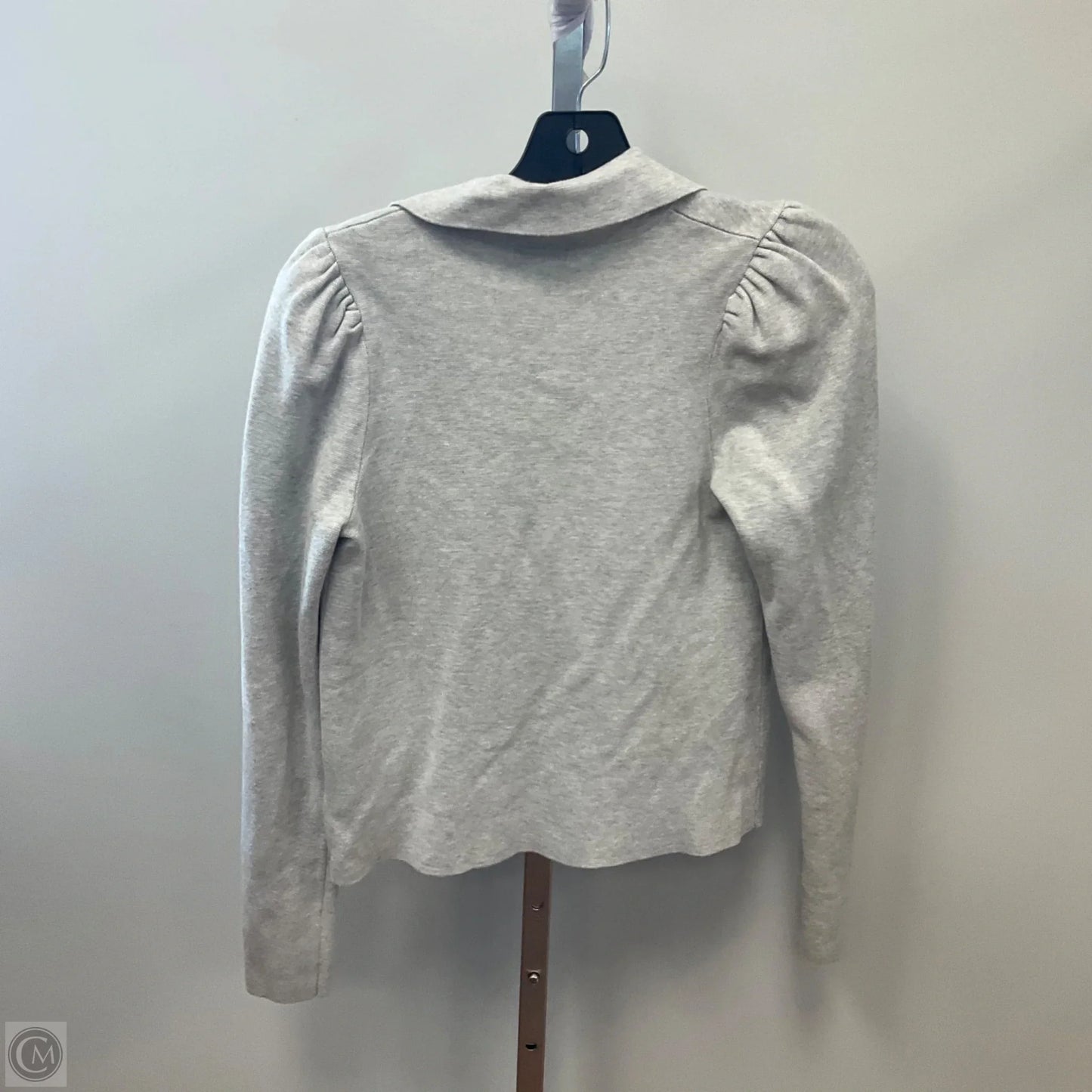 Cardigan By Express In Grey, Size: Xs