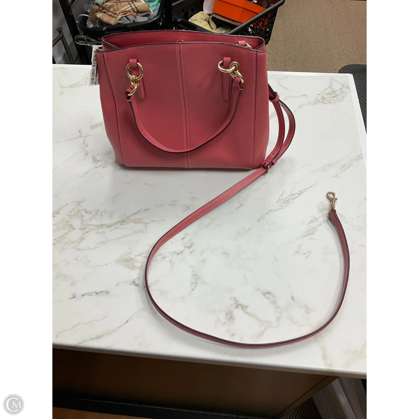 Handbag Designer By Coach, Size: Medium