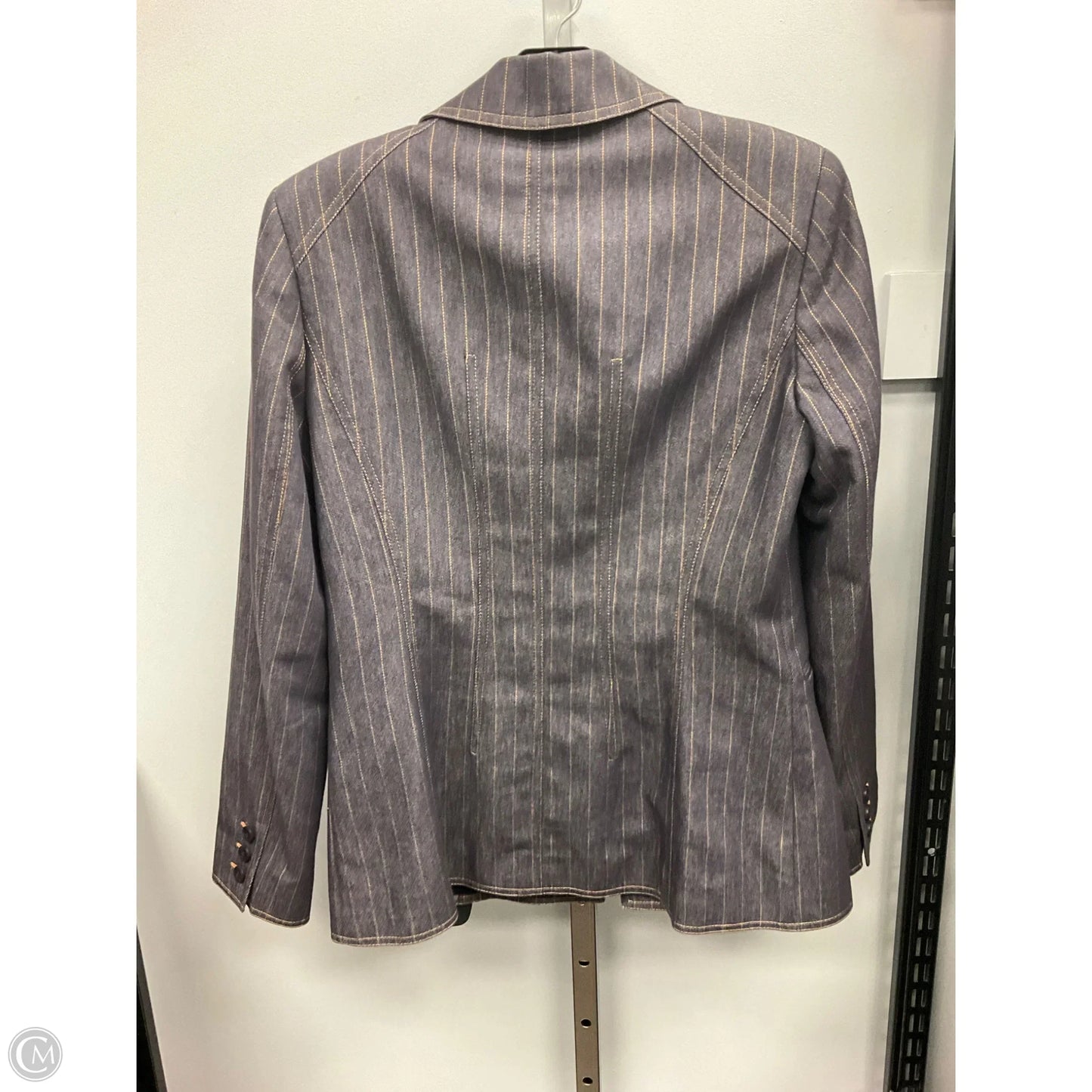 Blazer By Etcetra In Striped Pattern, Size: 4