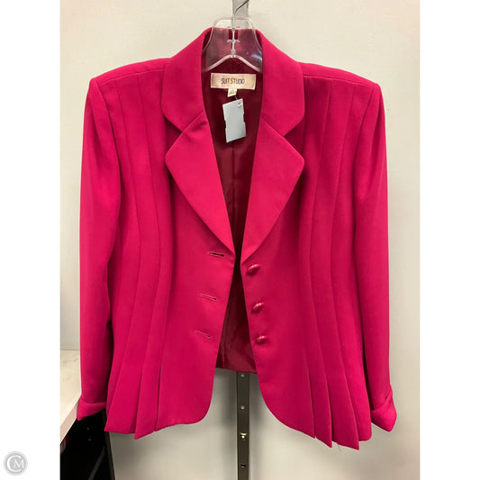 Blazer By Clothes Mentor In Pink, Size: 10p