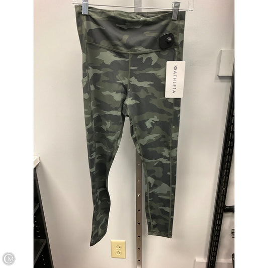 Athletic Leggings By Athleta In Camouflage Print, Size: S