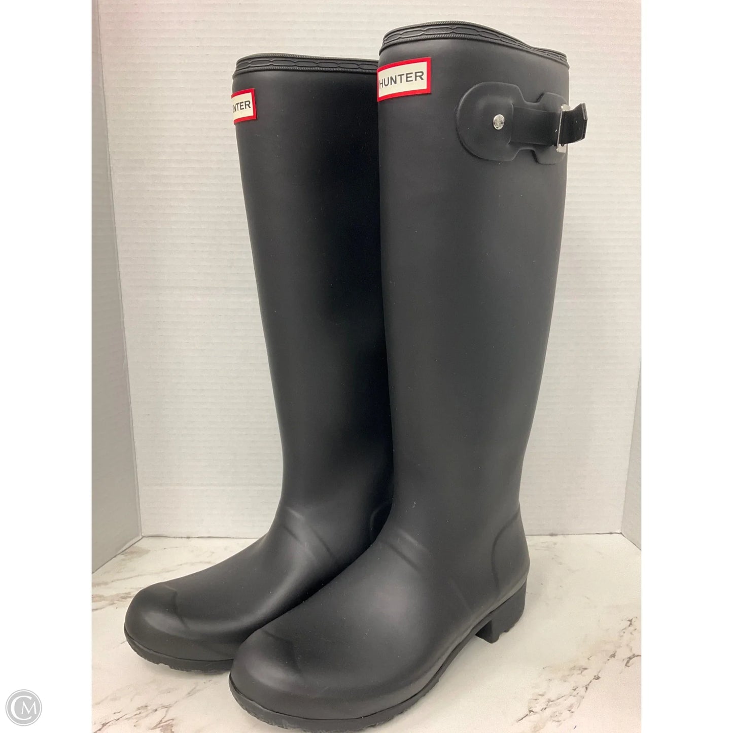 Boots Rain By Hunter In Black, Size: 8