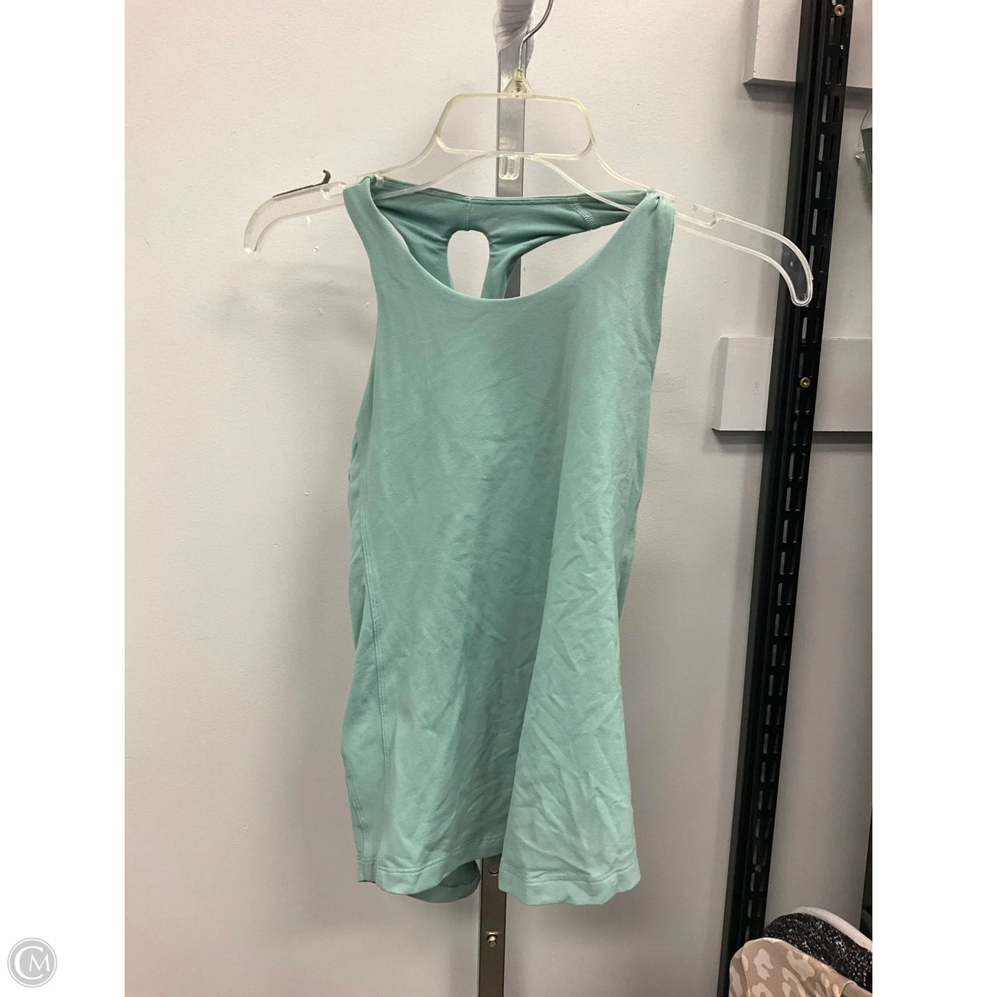 Athletic Tank Top By Lululemon In Teal, Size: S