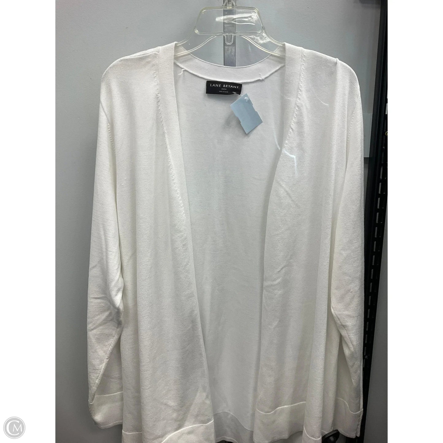 Cardigan By Lane Bryant In White, Size: 3x