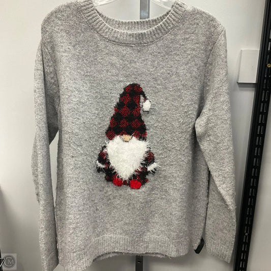 Sweater By Cupcakes And Cashmere In Grey, Size: Xl