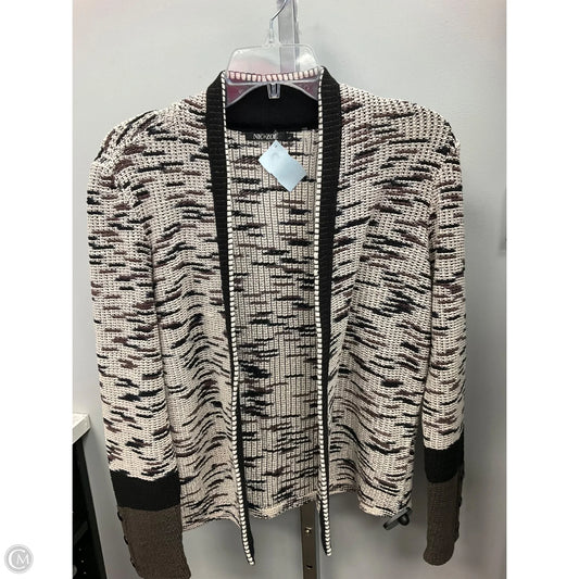 Sweater Cardigan By Nic + Zoe In Multi-colored, Size: L