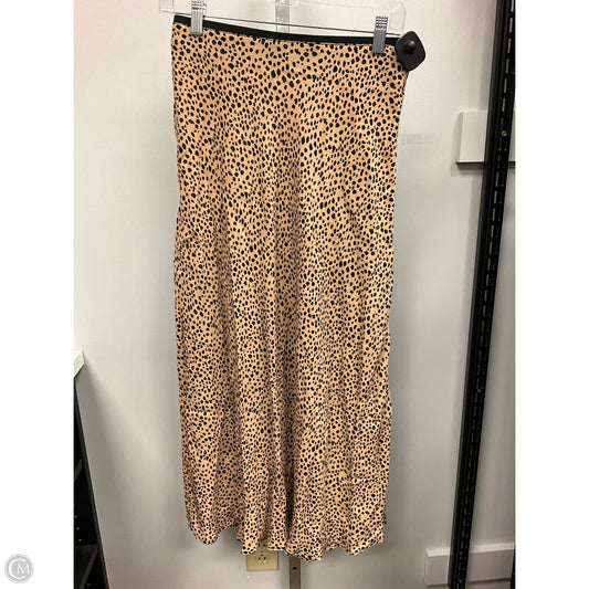 Skirt Midi By Mng In Animal Print, Size: S