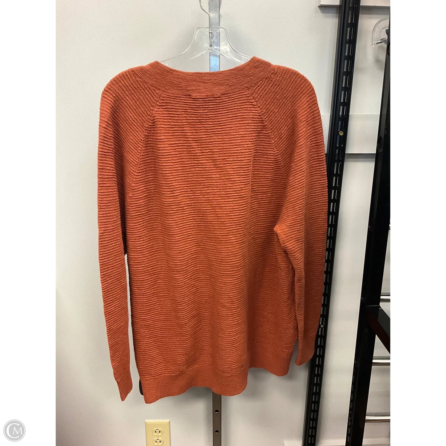 Sweater By Loft In Copper, Size: M