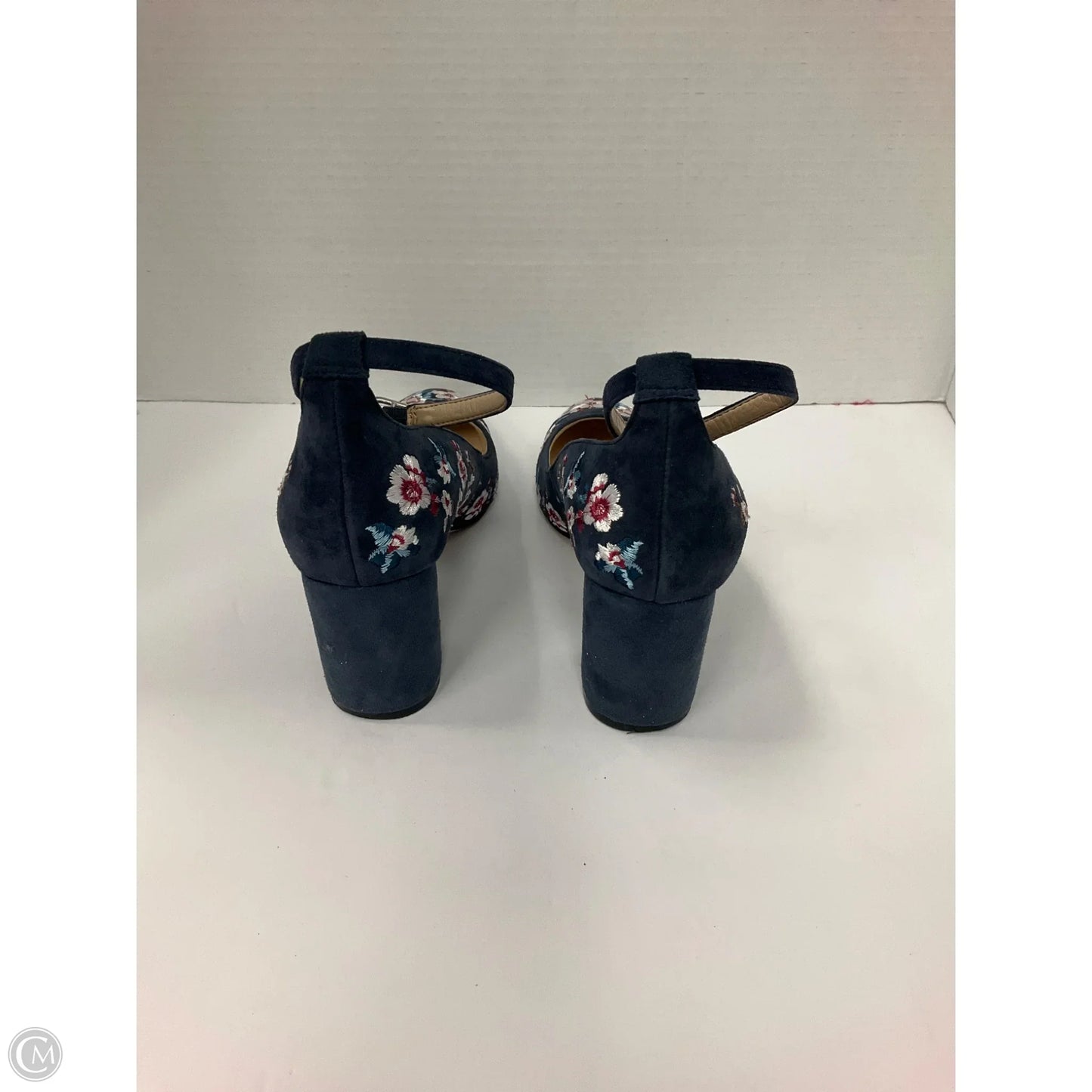 Shoes Heels Block By White House Black Market In Floral Print, Size: 6.5