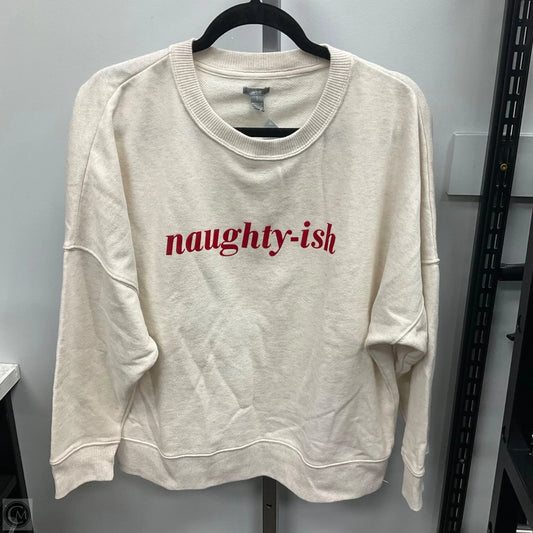 Sweater By Aerie In Cream, Size: L