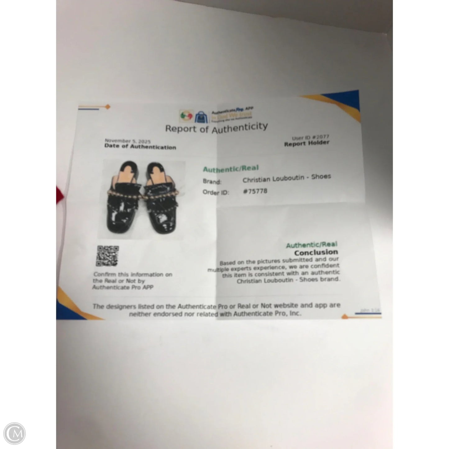 Shoes Luxury Designer By Christian Louboutin In Black, Size: 7