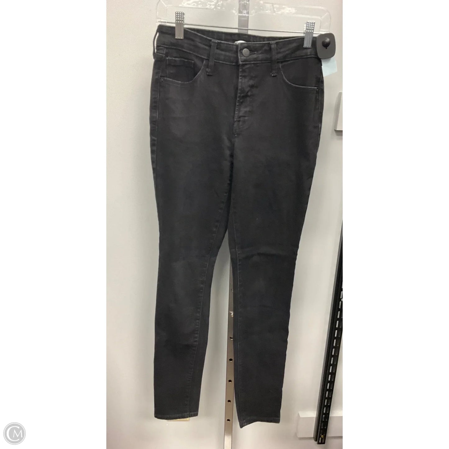 Jeans Skinny By Old Navy In Black Denim, Size: 4