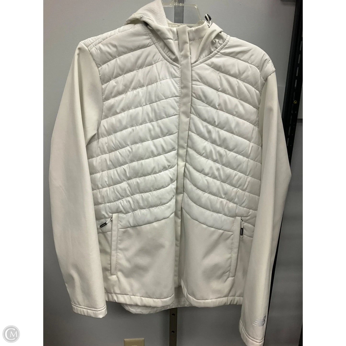 Jacket Puffer & Quilted By New Balance In White, Size: 2x