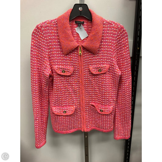 Sweater Cardigan By Talbots In Pink, Size: Xs