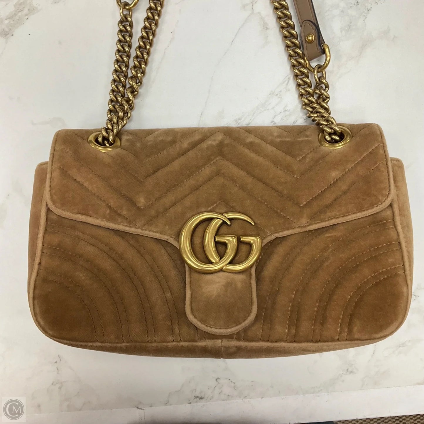 Handbag Luxury Designer By Gucci, Size: Medium