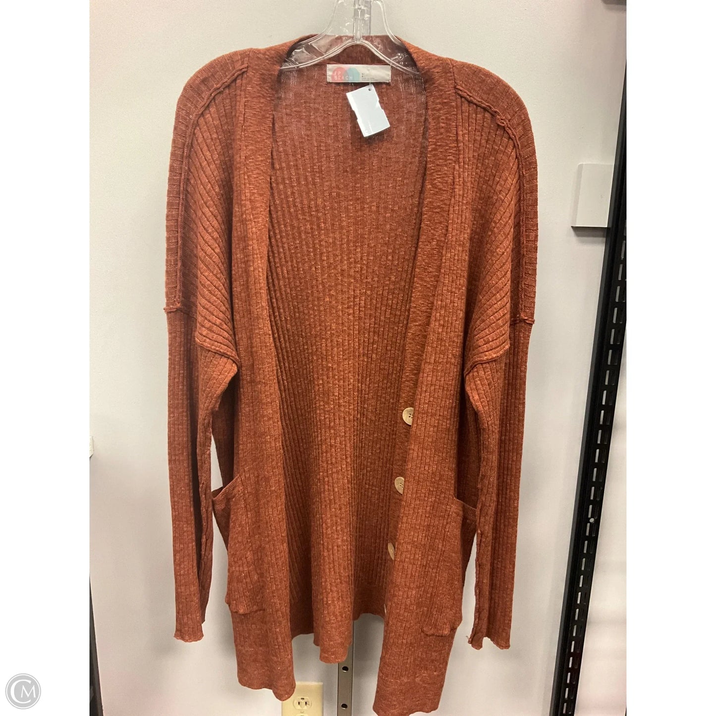 Cardigan By Free People In Brown, Size: L