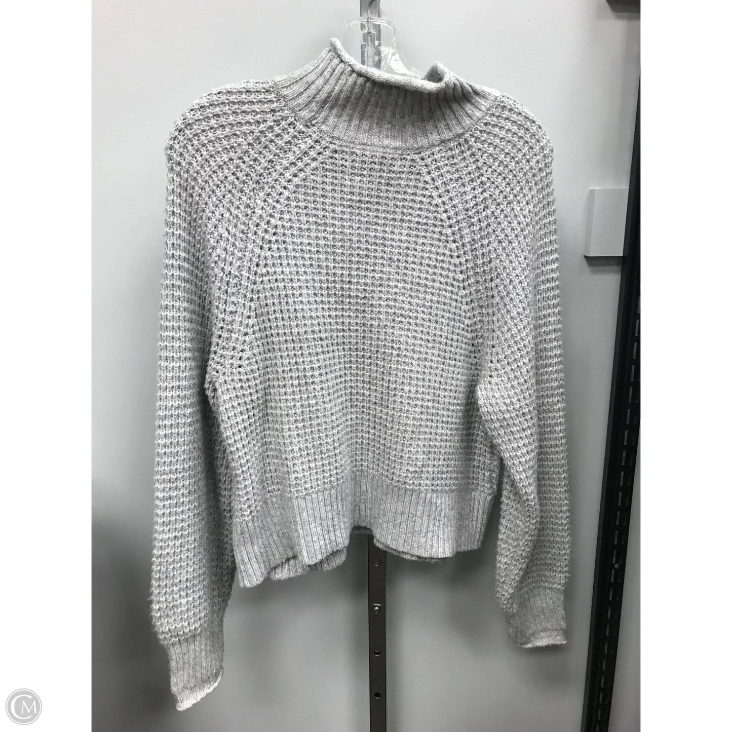 Sweater By American Eagle In Grey, Size: Xs