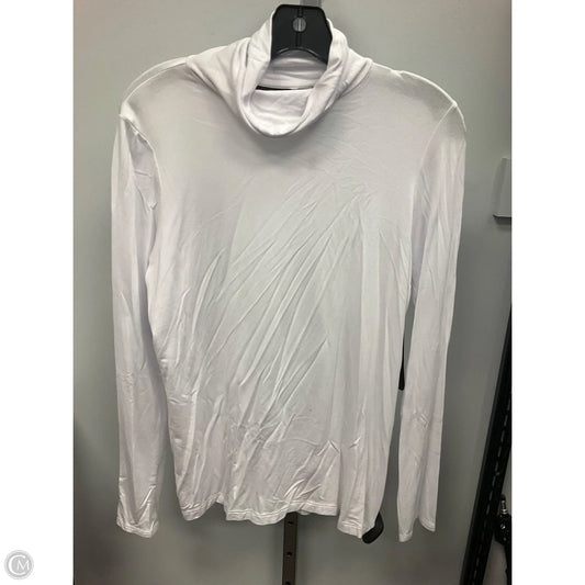 Top Long Sleeve By Tahari In White, Size: L