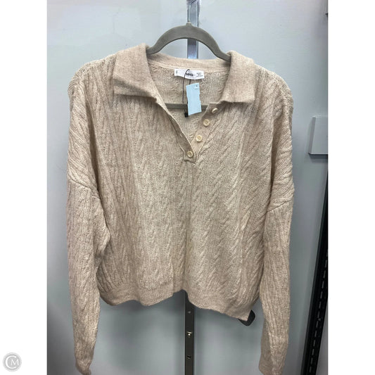 Sweater By Mng In Cream, Size: L