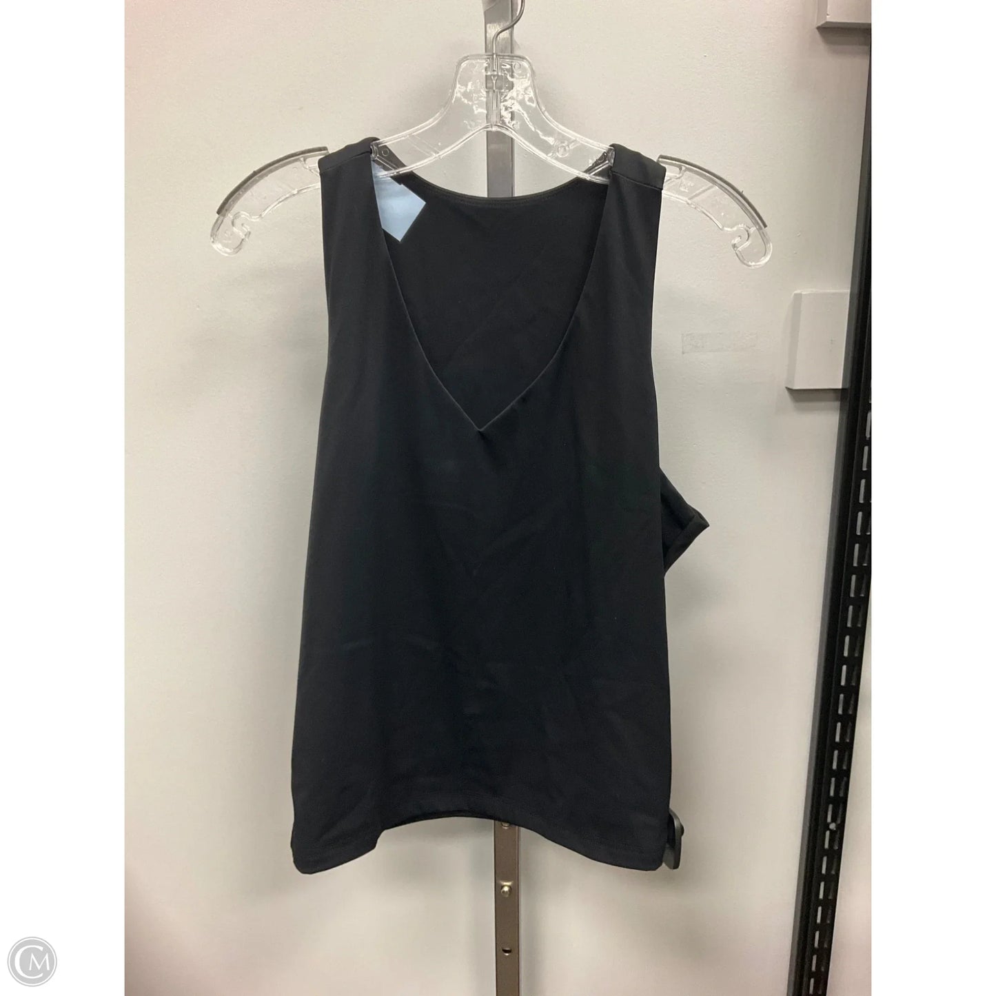 Top Sleeveless By Clothes Mentor In Black, Size: Xl