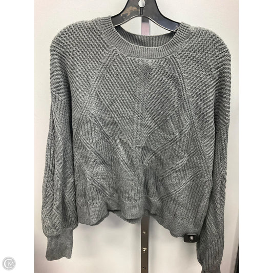 Sweater By Express In Grey, Size: M