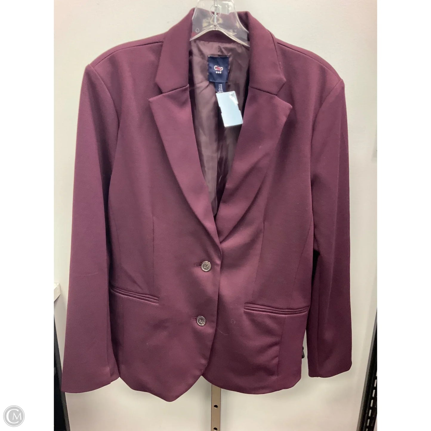 Blazer By Gap In Purple, Size: 12