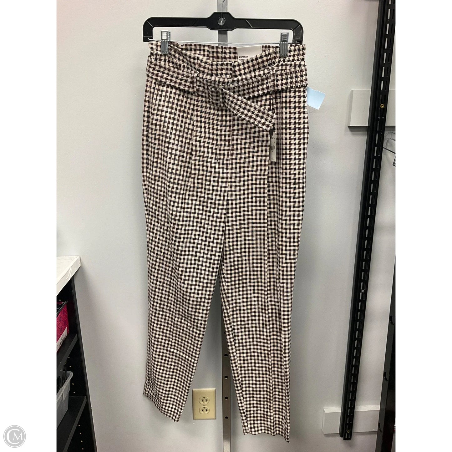 Pants Other By Express In Checkered Pattern, Size: 6