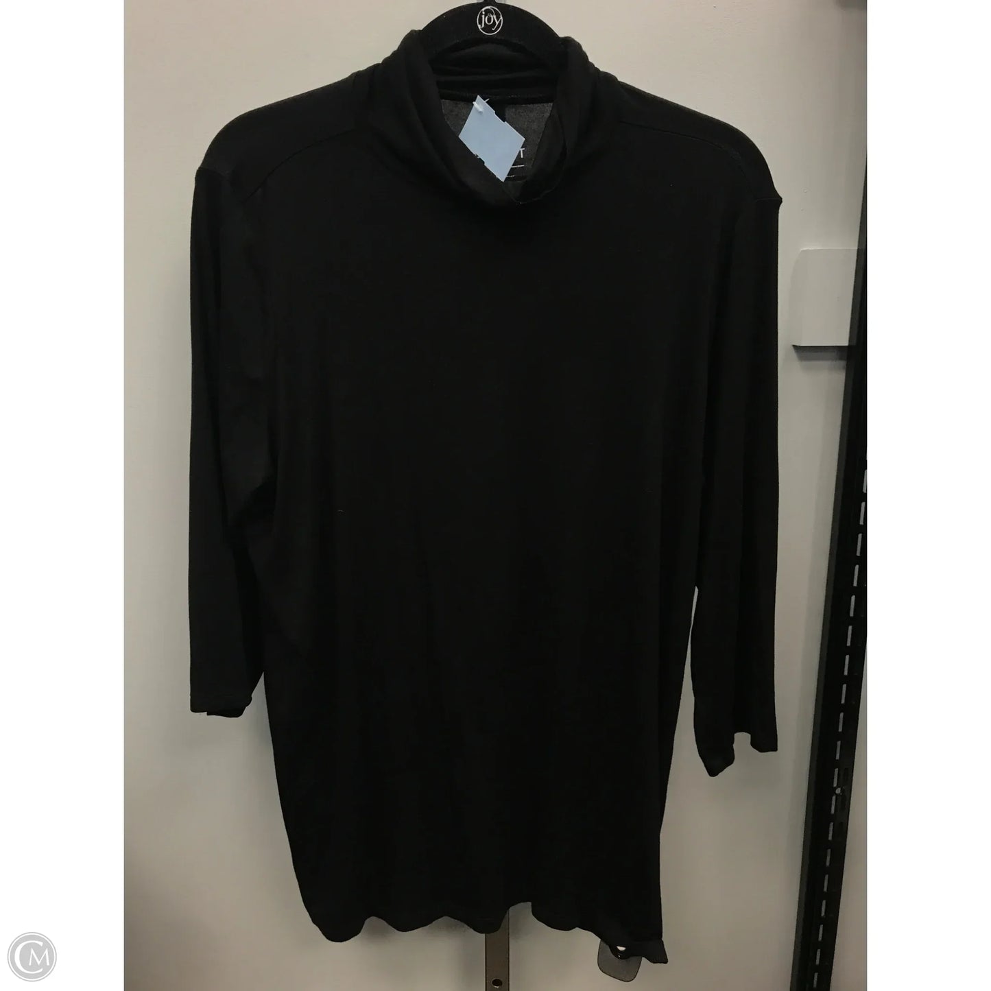 Top 3/4 Sleeve By Torrid In Black, Size: 1x