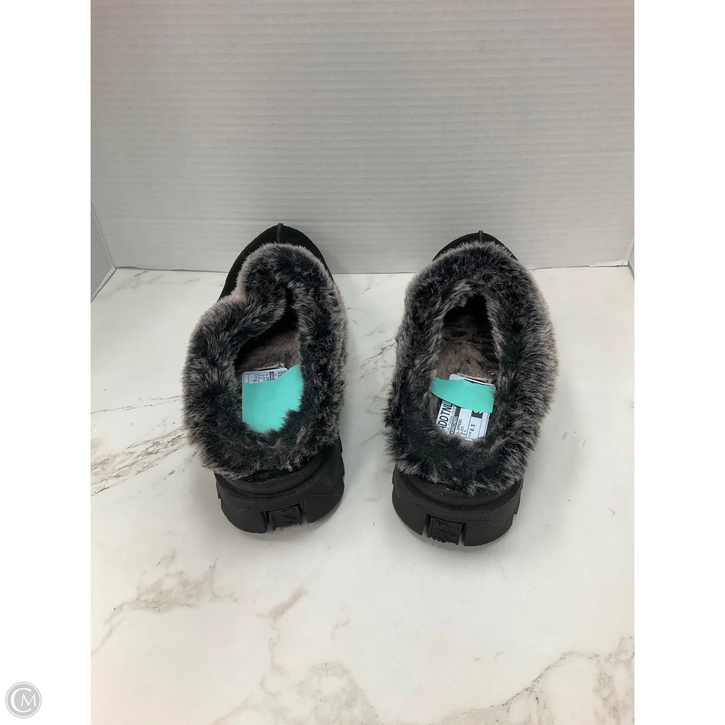 Slippers By Skechers In Black, Size: 8.5