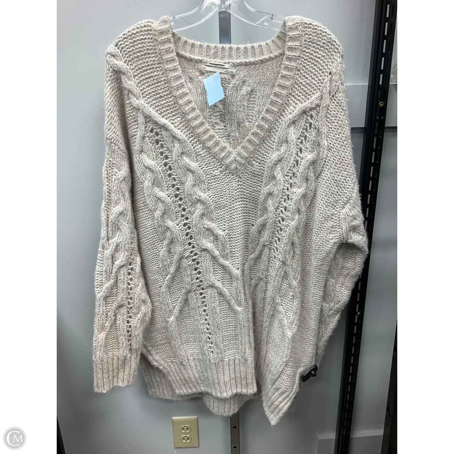 Sweater By Anthropologie In Multi-colored, Size: Xl