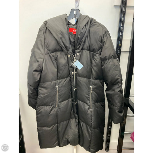 Jacket Puffer & Quilted By Anne Klein In Black, Size: Xl