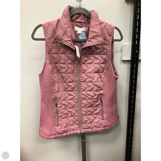 Vest Puffer & Quilted By Christopher And Banks In Mauve, Size: S