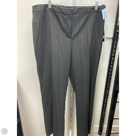 Pants Dress By Jones New York In Striped Pattern, Size: 14